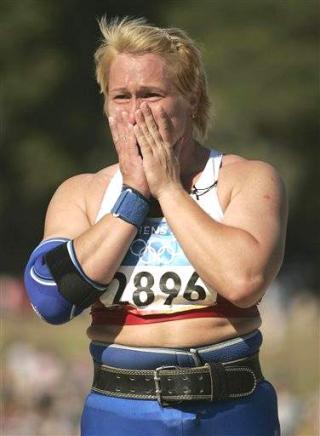 18 de agosto

La rusa Irina Korzhanenko ganó las medallas de oro en el tiro de bala de los Juegos Olímpicos.