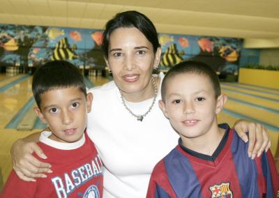 Fernanado Rebollo, Claudia de Rebollo y Diego Izaguirre.