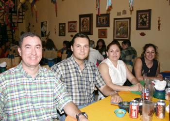 Jaime del Río, Agustín Aguilar, gaby Handam y Rosario Tueme.