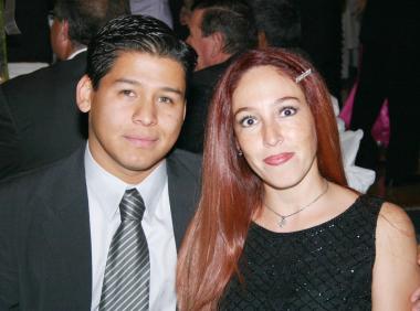 Óscar González y Alicia Reyes.