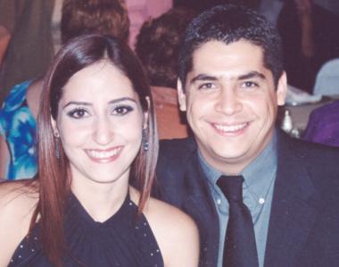 Lilia de Rangel y Alaín Rangel.