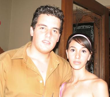 Jesús Obeso y Daniela Arreola.