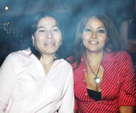 Perla Galván y Mireya Saucedo