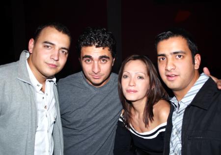 Juan Luis Gutiérrez, Daniel Ortiz, Giselle Aimeé Muñoz y Miguel Correa.