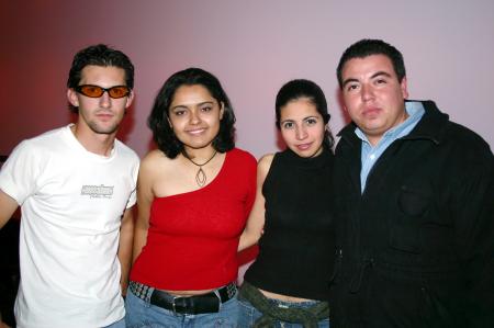 Ignacio Canalizo, Claudia Ortega, Nelly González y José Luis Leal.