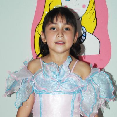 Denisse Enriquez García disfrtutó de una fiesta infantil, con motivo de sus seis años de vida.