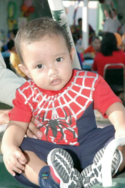 Luis Diego Arteaga López festejó su primer año de vida, con un convivio infantil organizado por sus papás