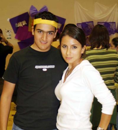 Julio Hernández y Fabiola Lima.