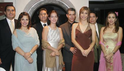 Culberto y Sandra Frías, Francisco y Annel Gallegos, Vicente y Olivia de Mireles, Óscar y Rosario de García.