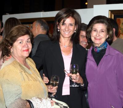 Guadalupe de la Mora, María Elena de Villarreal y Rosario Lamberta de González