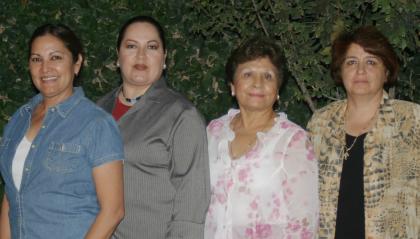 Irma Morales, Rosy de Armendáriz y Bety Ramírez