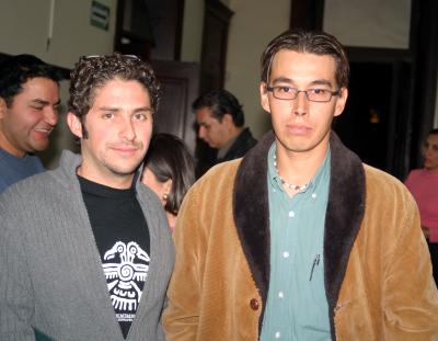 Iñaki Leal y Julio César Félix