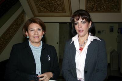 María Teresa Roma y Ana Rosa Anaya.