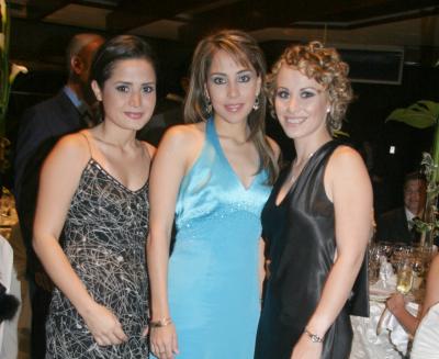 Sofía Ortiz, Alicia Jaime y Miriam Motola.