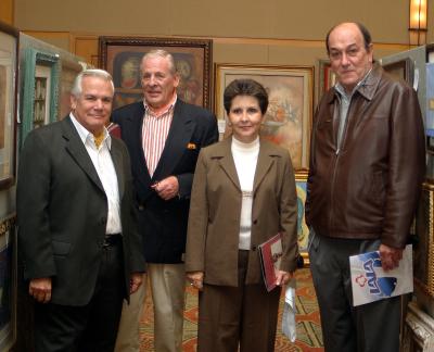 Gonzalo Alatorre, Laurencia de González, Ien Van Der Graaf y Fernando González Lafuente