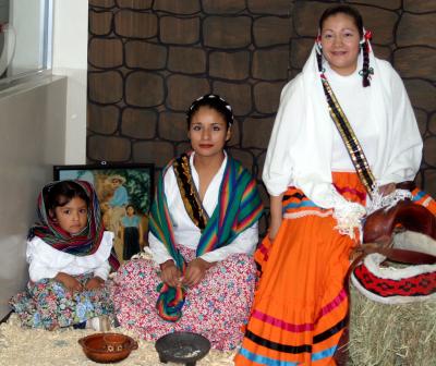 Pamela Ramírez, Griselda Rodríguez y Mayela Facela.