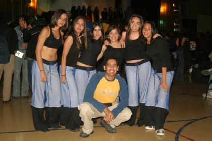 Jenifer Briones, Karina, Olivia Pérez, Janeth Robles, Martha Solorzano, Amaya Ruvalcaba y Jorge Pardo