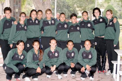 Compañeras de la Selección Mexicana Femenil