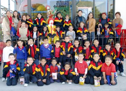 Alumnos del primero B del Instituto Francés de La laguna