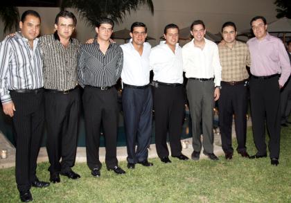 Ramón Franco, Ricardo Zarzar, Yussef Mansur, Nessim Issa, Antonio Juan Marcos, Salomón Abularach, José Antonio Mansur y Roberto Kuri