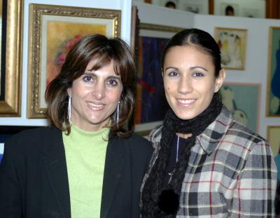 Nadia Giacomán y Amira de Jiménez