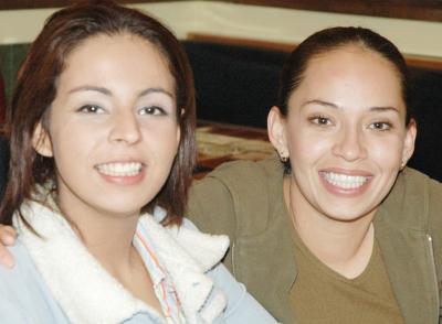  30 de noviembre de 2004


Ivonne Vázquez y Getzabé Tovar.