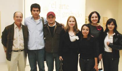 Alonso de Alba, José Alfredo Jiménez, Román Eguía, Cristina Treviño, Tere Hernández, Patricia Hernández y Ana Villar.