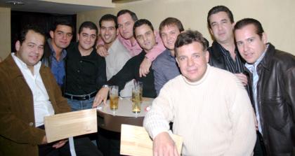 Manolo González Salinas, Jorge Fahur, Carlos Yacamán, Jaime Russek, Nesim Issa, Mike Cepeda, Arturio Gilio, Carlos Delgado, Andrés Arriaga y Toño Ortiz.