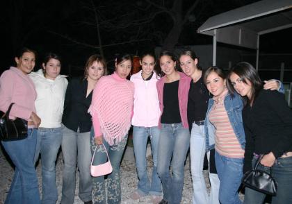 Ely, Luisa, Mariana, Carla, Susy, Xiomara, Ana Maria, Victoria y otras amigas.