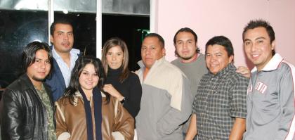 Lucero, Patricia, José Manuel, Luis, Gerardo, Enrique, Arturo  y Ricardo