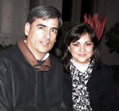 Andrés y Gaby Anaya.