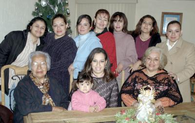 Martha Méndez  González  festejó  su cumpleaños en compañia de familiares  y amigos.