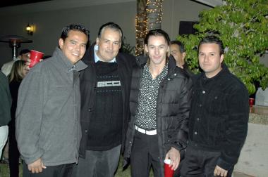 Enrique Galiano, Eduardo Borrego, Antonio Paz, Rogelio García.