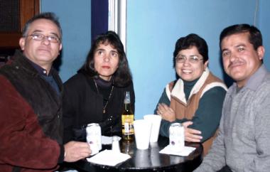 José Antonio García Dorante, Raquel Amador Castill, Aniceto Rodríguez Rivera y Yolanda Núñez.