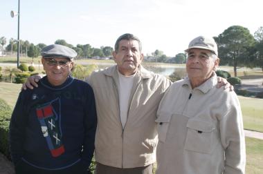 Arnulfo Lara, Víctor de la Peña y Luis Granados