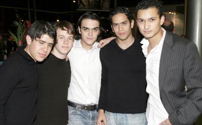 Chuy Correa, Juanjo Gómez, alejandro López, Raúl  Villegas y carlos Hernández.