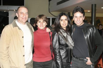 Gerardo Ayup, Astrid de Ayup, Laura de Hernández y Carlos Hernández