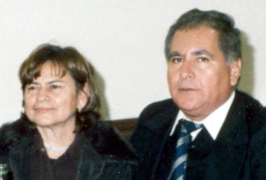 Joel González Escareño y María de la  Luz  Rodríguez de González.