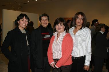 Silvia López, Karla Baraona, Anabel de Madero y Elizabeth Espinoza