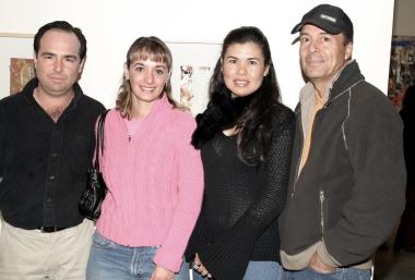 Alberto Siller, Emma Siller, Estrella de Salcido y Jorge Salcido.