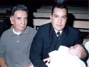 Carlos Martínez Ricarday, Guillermo Martínez Ávila y  Guillermo Martínez Sáenz, forman tres generaciones de laguneros.