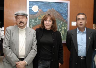 Jose Luis Aguilera, Adriana Velaázquez y Jorge  Palacios.