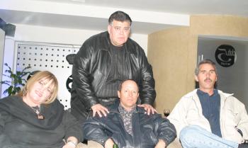 Elizabeth  Hamdan, Javier Bustos, Armando Niño de Rivera y Juan  Antonio Murra.