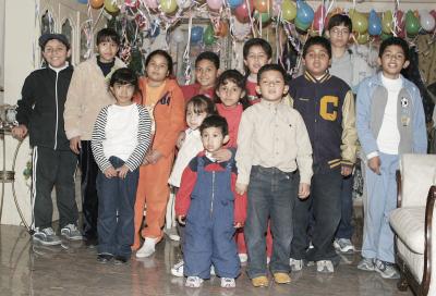 María Fernanda y Miguel Ángel  Álvarez  Murillo, cumplieron 7 años de vida y lo festejaron  con un agradable convivio.