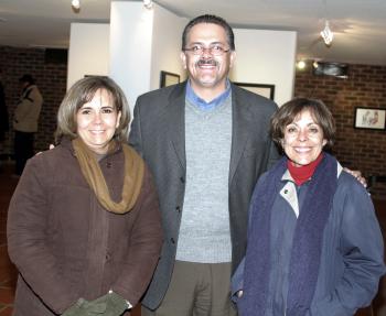 Margarita Torres, Juan José Esquivias y S.J. Cristina Soto.