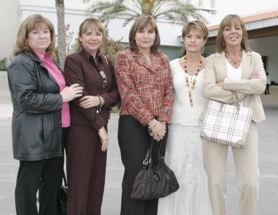 Mana Buchanon, Cova Murra, Maleny de Humphrey, Anita Segura y Regina Sétien.