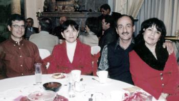 Marco y Alma Hernández, Gerardo y Lupita Moreno.