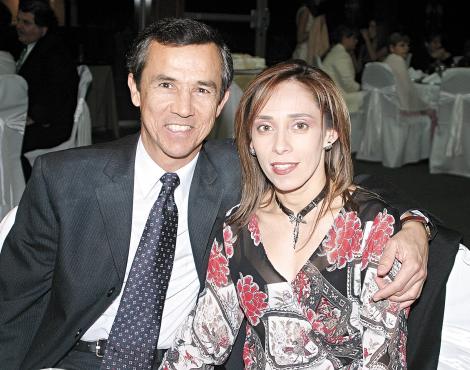 Javier Allegre y Adriana Pedroza