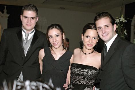 Carlos Valdes, Susana V. de Valdes, Sergio de la Parra y Mónica Garrido