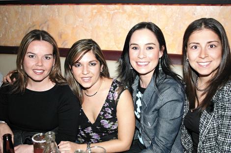 Elvira Padilla, Caro Venegas, Itziar Mugerza y Yola Velázquez